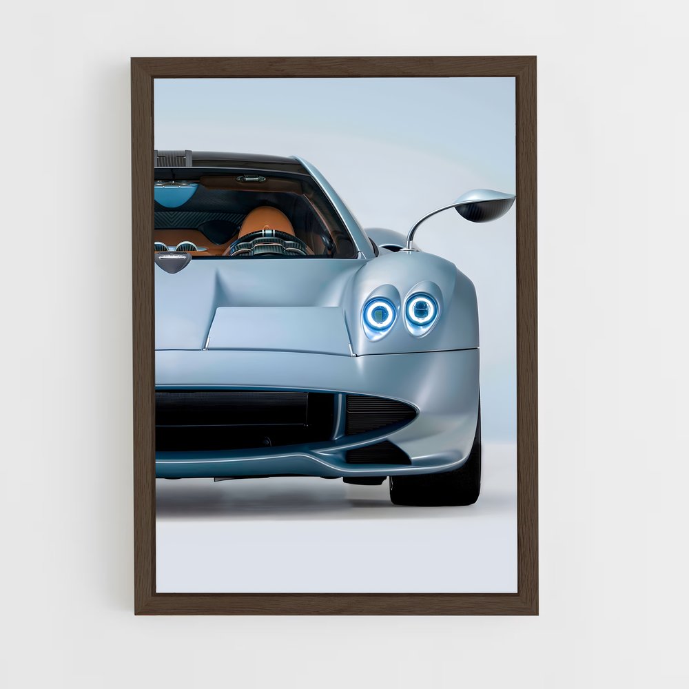Poster Huayra Blue Dream – affiche Pagani (vue 5)